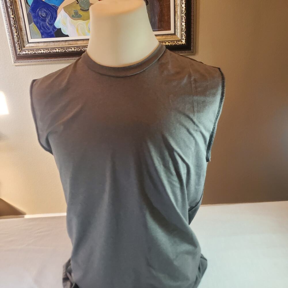Gray Men's Muscle Shirt XL